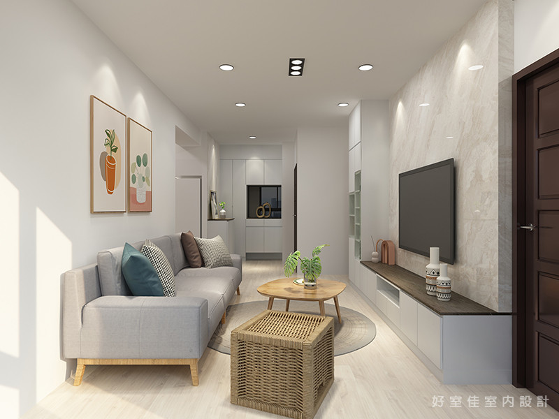 【VR環景】愜意舒適 細膩溫柔的質感家